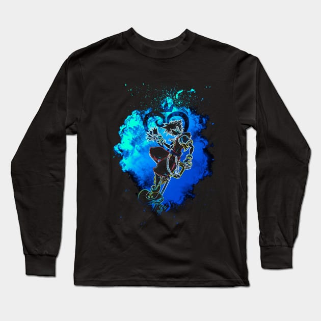 Kingdom Hearts Long Sleeve T-Shirt by Sweet Miya